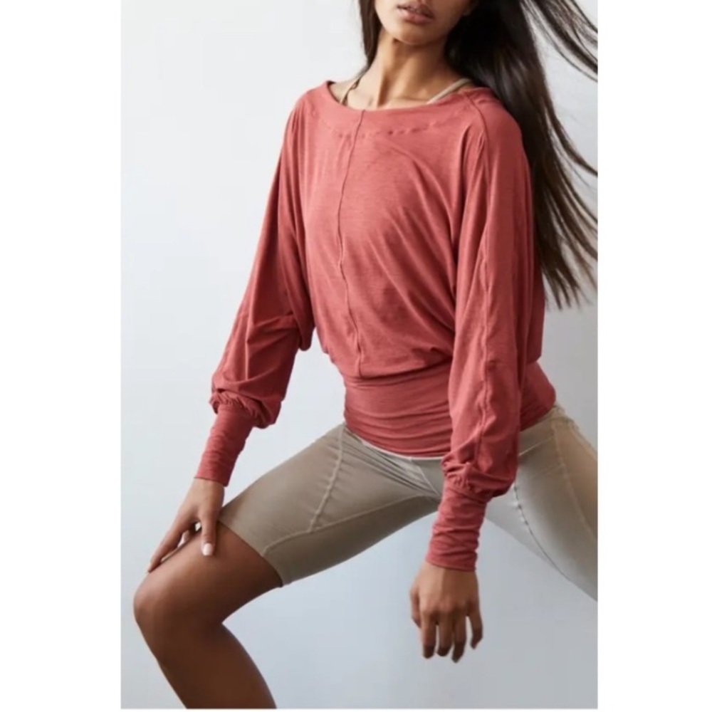 NWT Free People Movement Sky High Long Sleeve Top